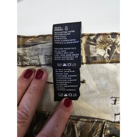 Browning Mens Big & Tall Camouflage Adjustable pants Real tree Size XL FW17 - Picture 5 of 8